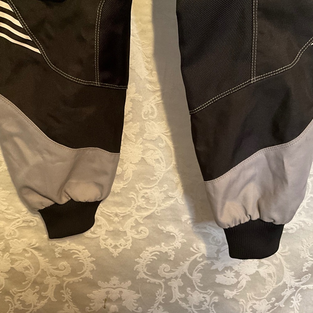 Fly Racing 303 Race Pants Mens 28 Motocross BMX Dirt Bike Black Gray White - Picture 4 of 10